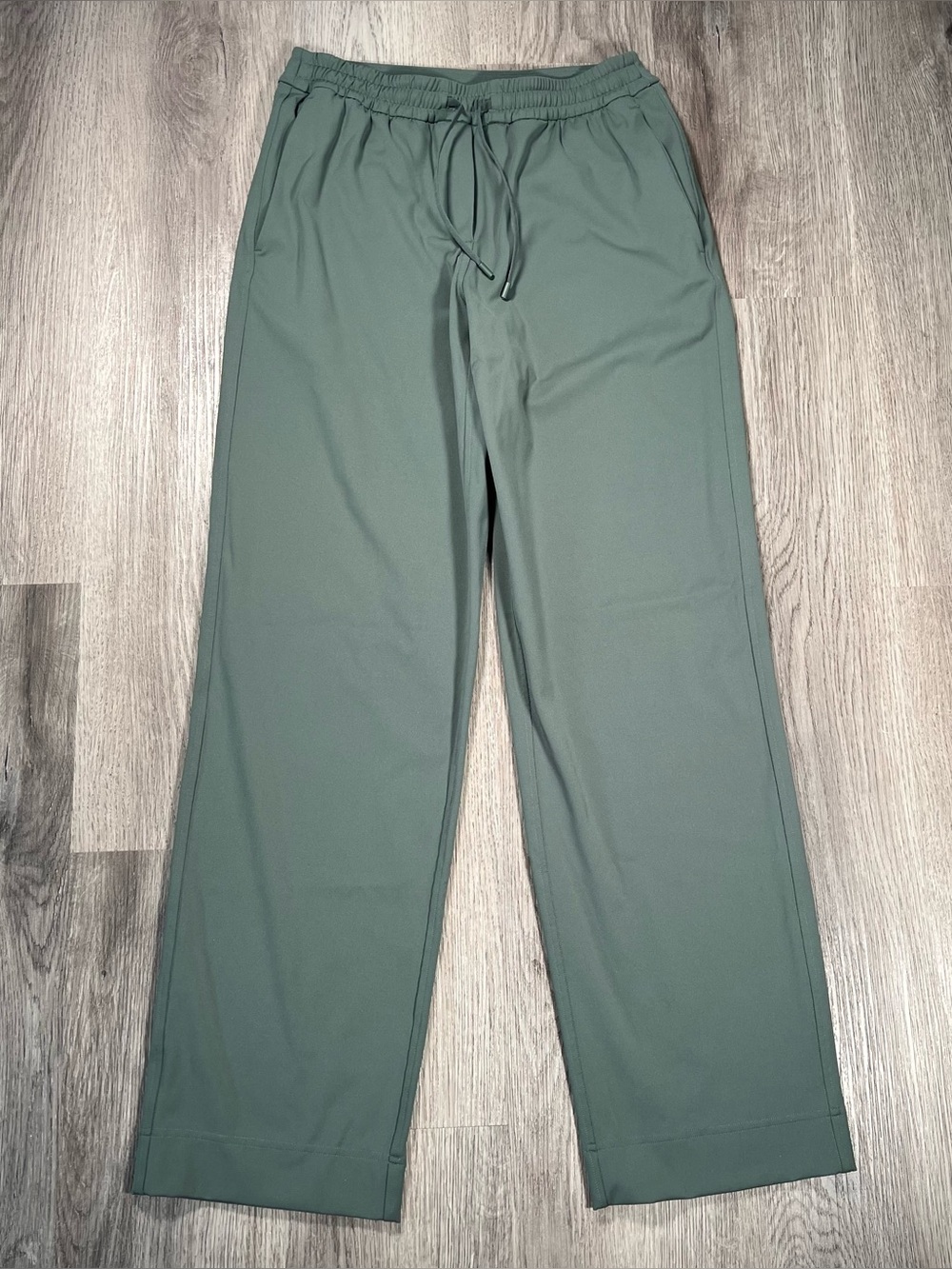 Lululemon Luxtreme Mid-Rise Straight Leg Trouser Pants Forest Green Small W5FWWS